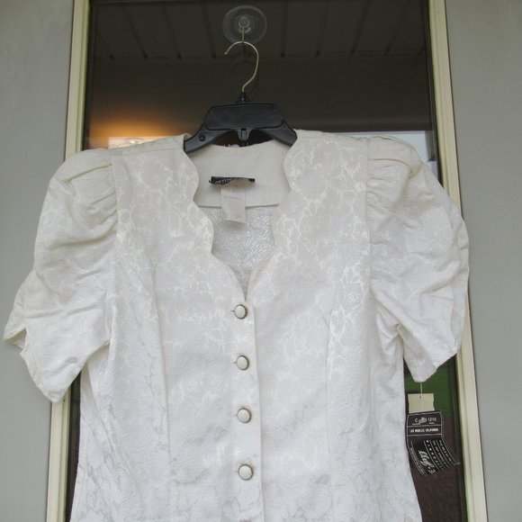 ❌Last Chance❌ NWT Vintage 80s 90s button down floral dress - Picture 5 of 16